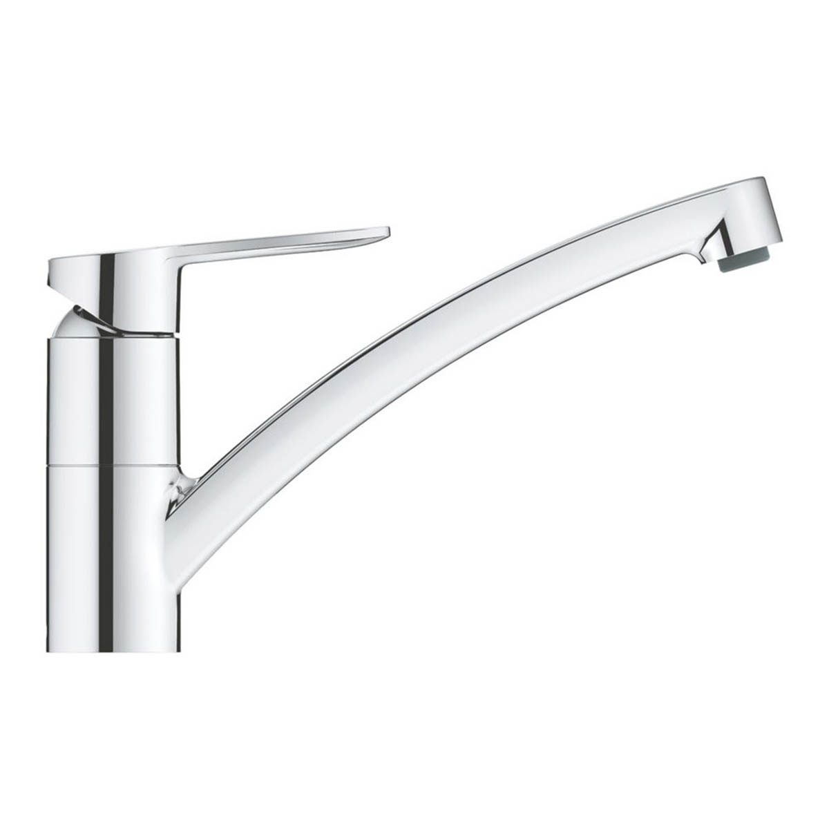 Grohe Kitchen Mono Mixer Tap Start Eco Faucet Chrome Single Lever Low Profile - Image 3