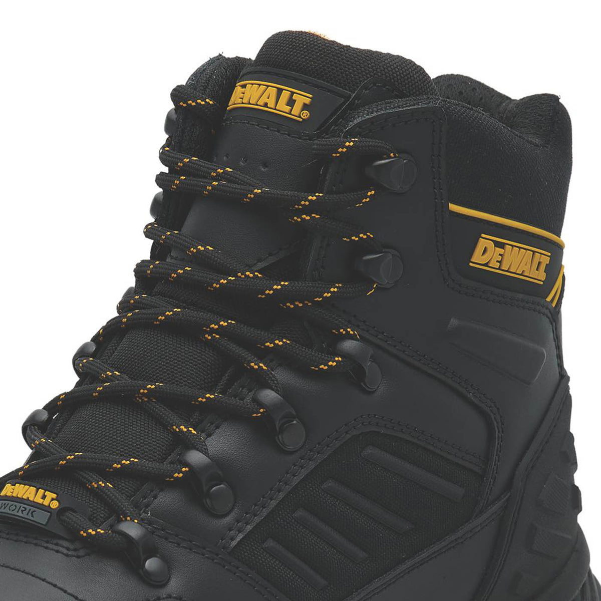 DeWalt Safety Boots Mens Wide Fit Black Waterproof Work Shoes Steel Toe Size 12 - Image 6