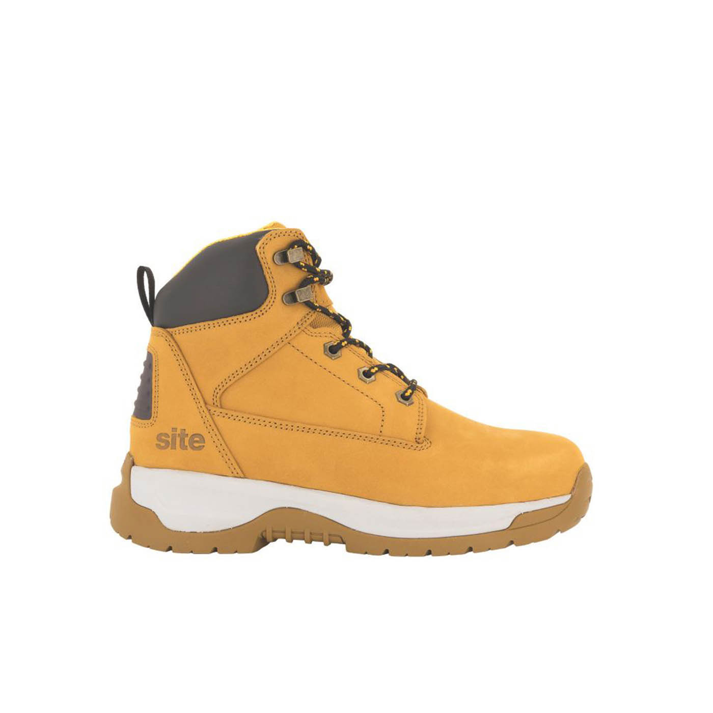Site Arenite Size 6 Womens Wheat Steel Toe Cap Safety Boots - Image 2