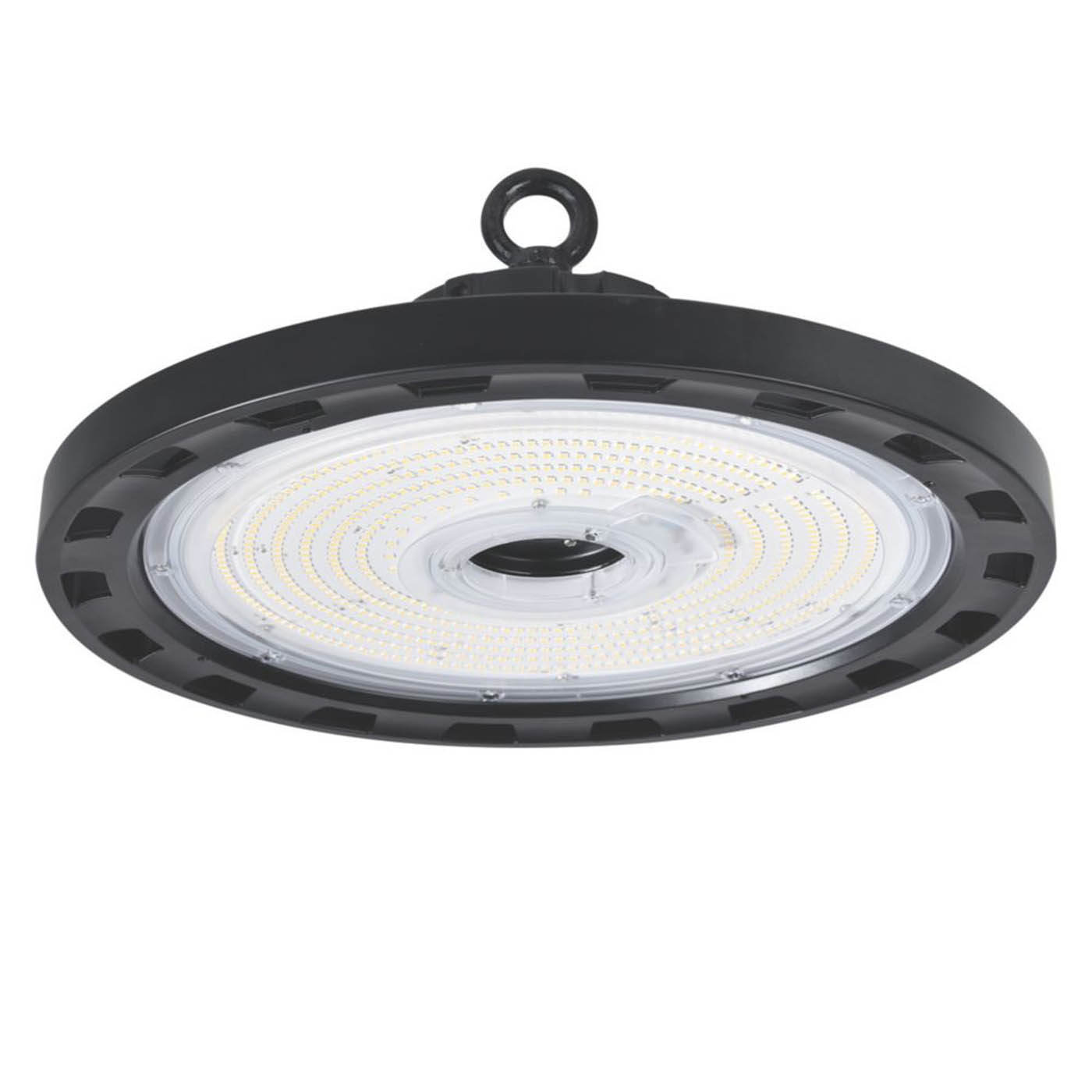 Lexco High Bay Light LED Cool White Dimmable Black Industrial Warehouse Lamp - Image 1