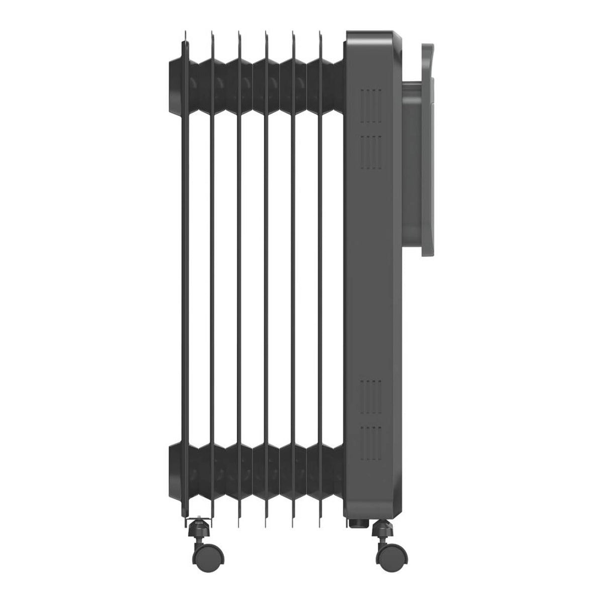 Blyss 1500W Electric Portable Oil-filled Radiator Black - Image 4