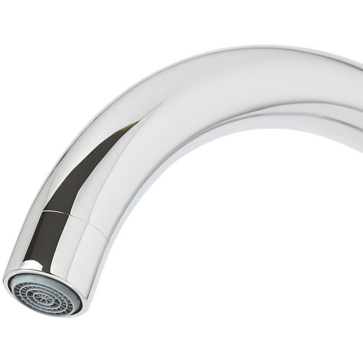 Kitchen Sink Tap Mono Mixer Single Lever Chrome Swivel Spout Zinc Modern Faucet - Image 3