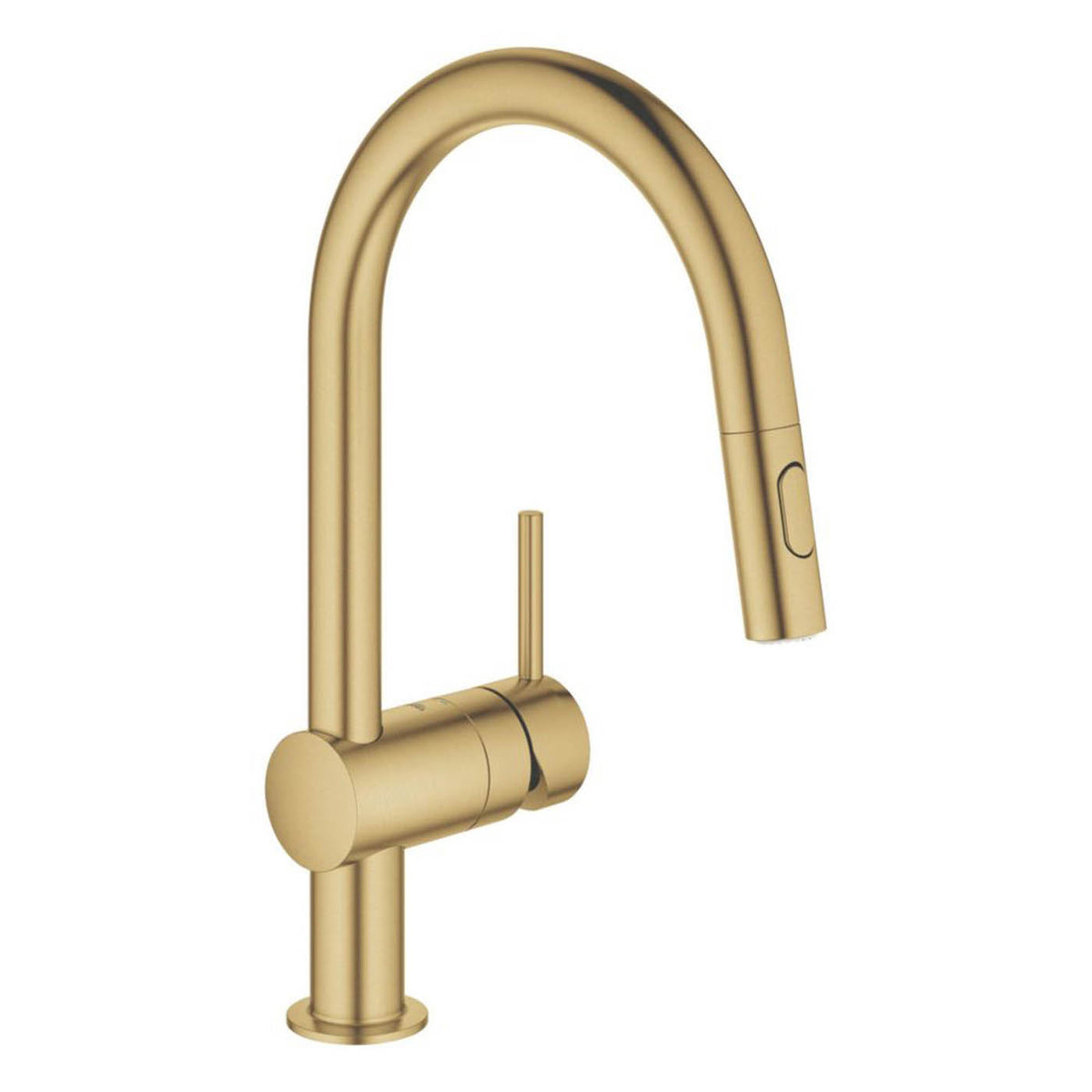 Grohe Kitchen Sink Tap Pull-Out Minta 32321GN2 Single Lever Brushed Cool Sunrise - Image 2