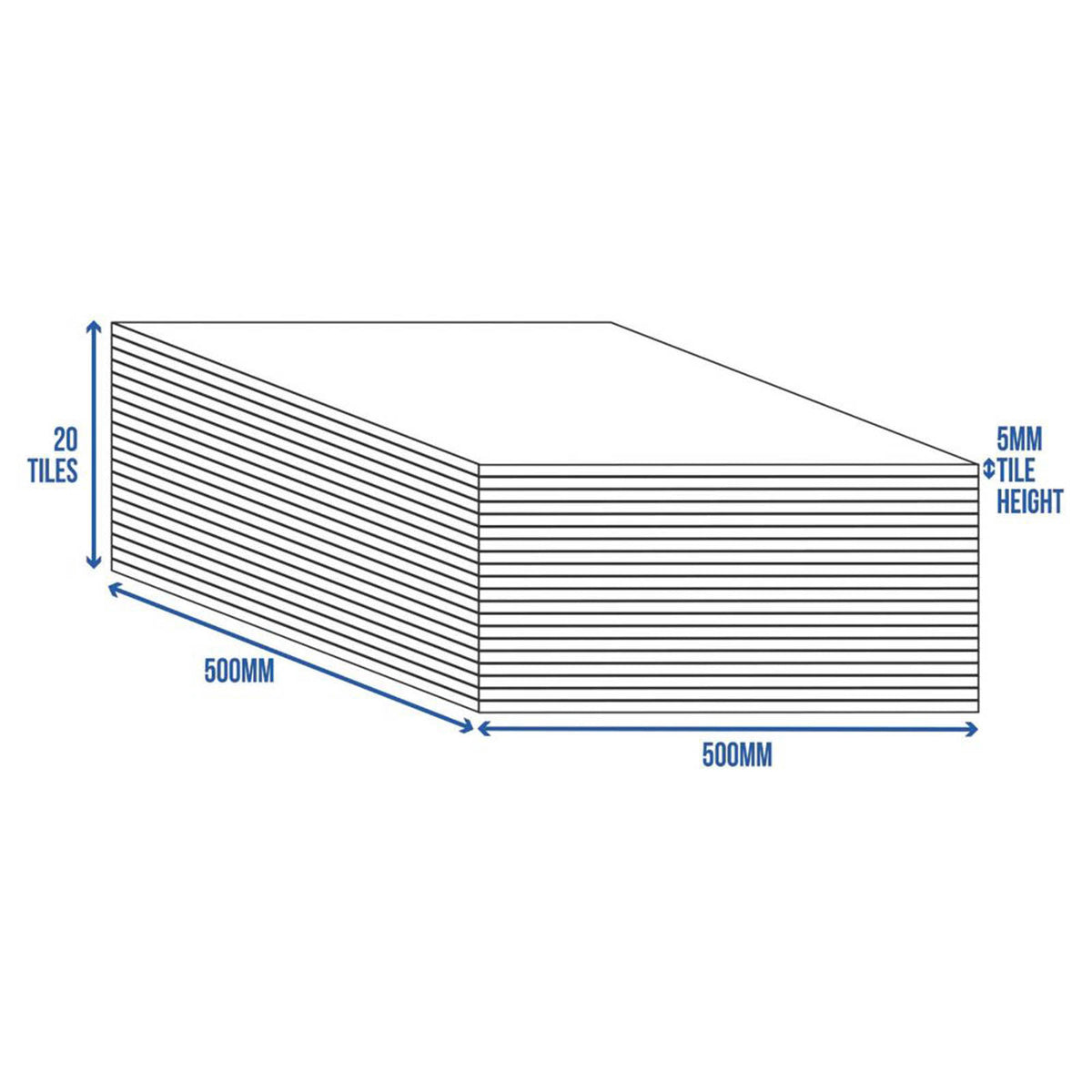 Mercury Tungsten Grey Carpet Tiles 500 x 500mm 20 Pack - Image 4