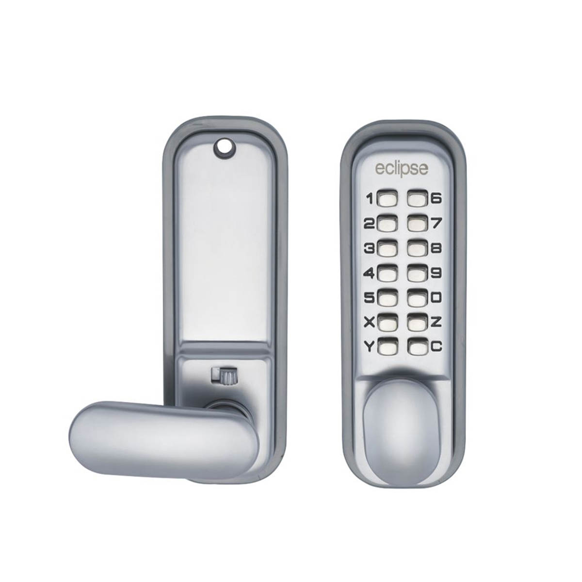Eclipse Door Lock Push-Button Mechanical ED20 4 Digit Code Holdback Facility - Image 1