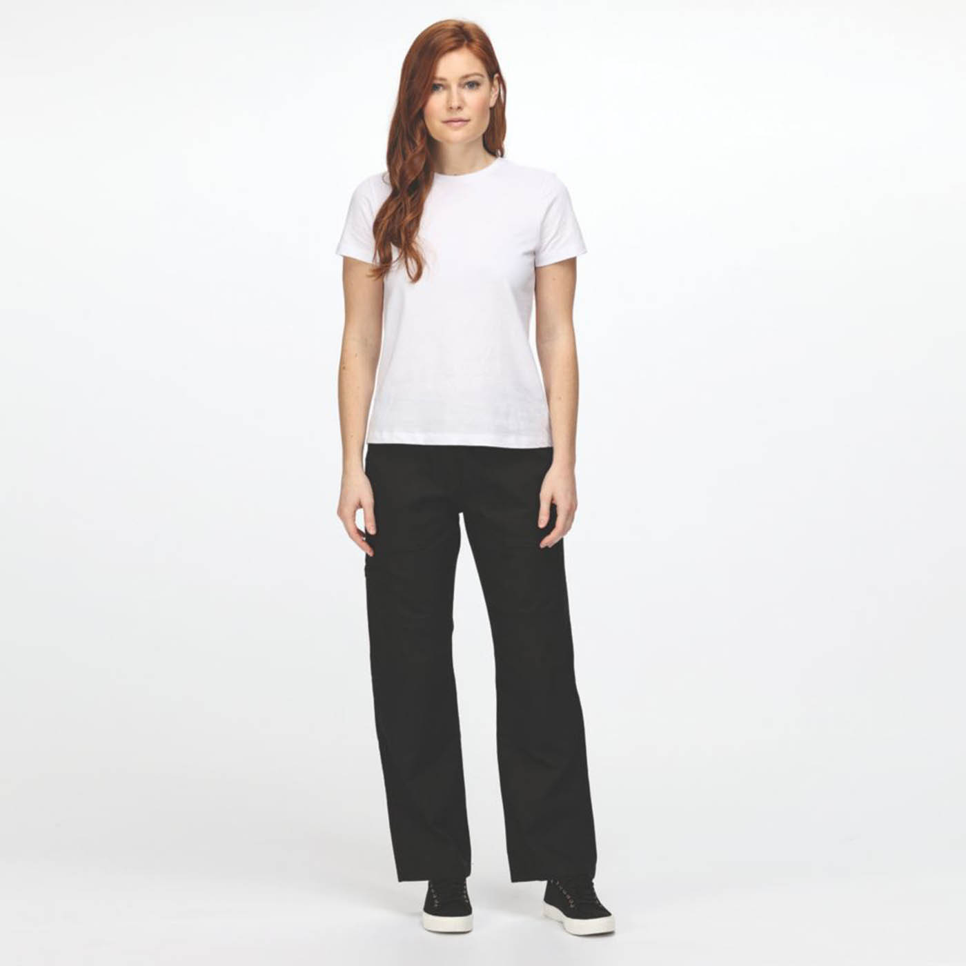 Regatta Work Trousers Womens Classic Fit Black Cargo Multi Pockets Size 10 31L - Image 5