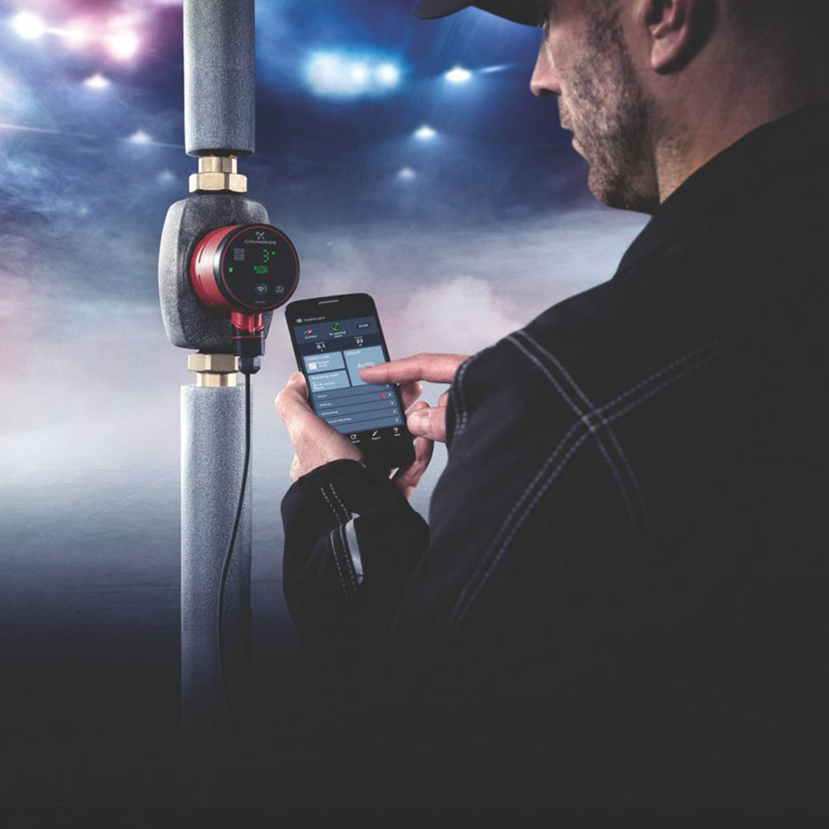 Grundfos Smart Heating Pump Alpha3 9 Speed IPX4 App Control Indoor 34W - Image 3