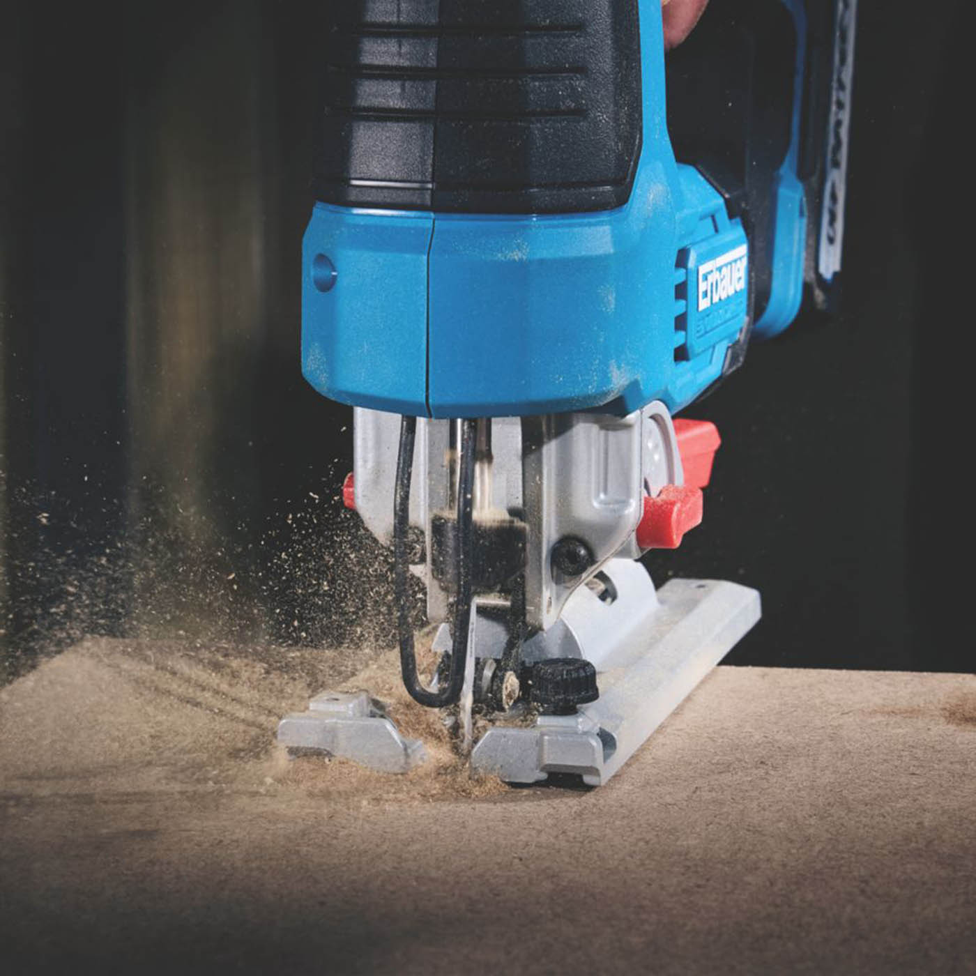 Erbauer Jigsaw LED Cordless ERI1087JSW Brushless 18V 1 x 4.0Ah Li-Ion EXT - Image 6