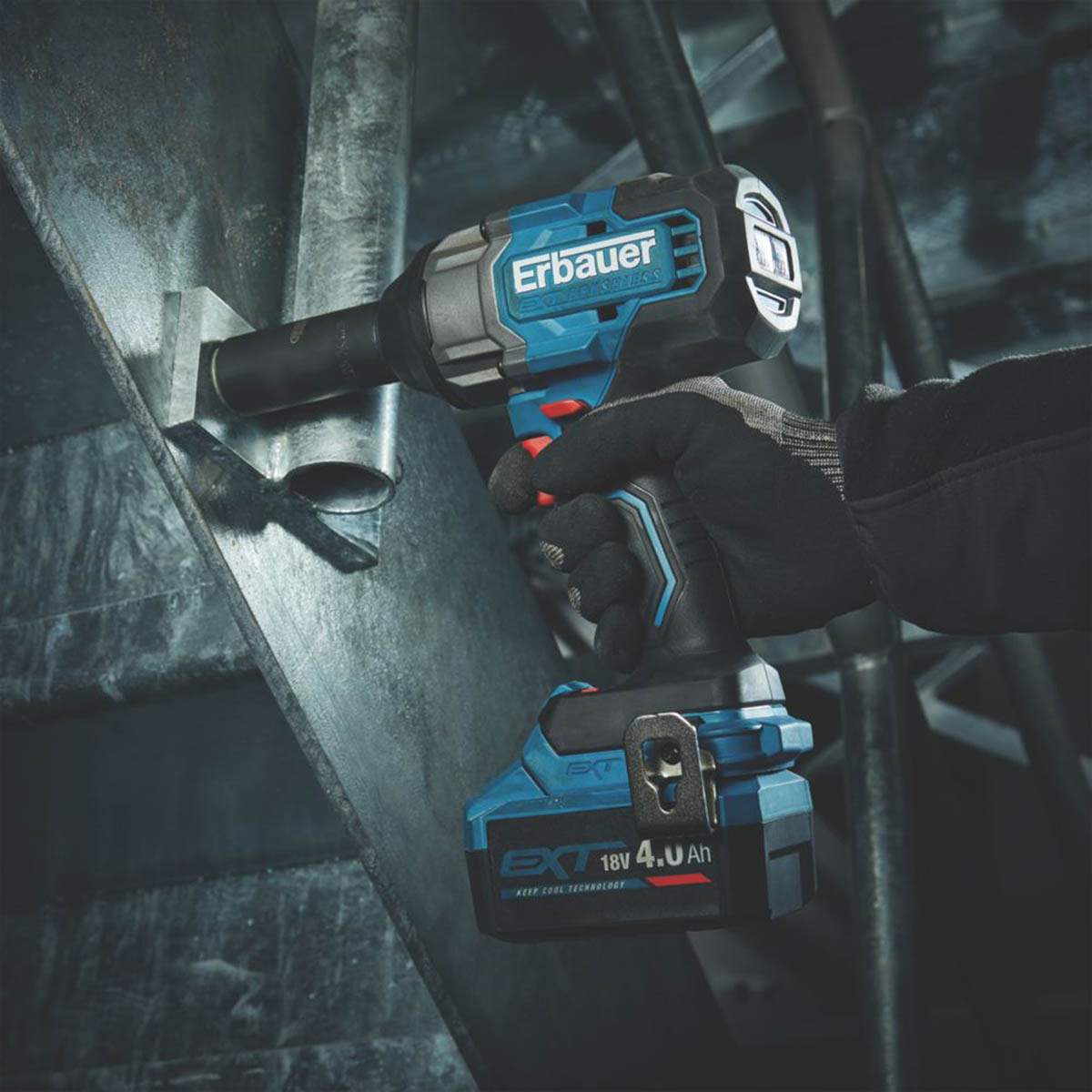Erbauer Impact Driver Wrench ERI1097IPD Cordless 18V Li-Ion EXT Body Only - Image 4
