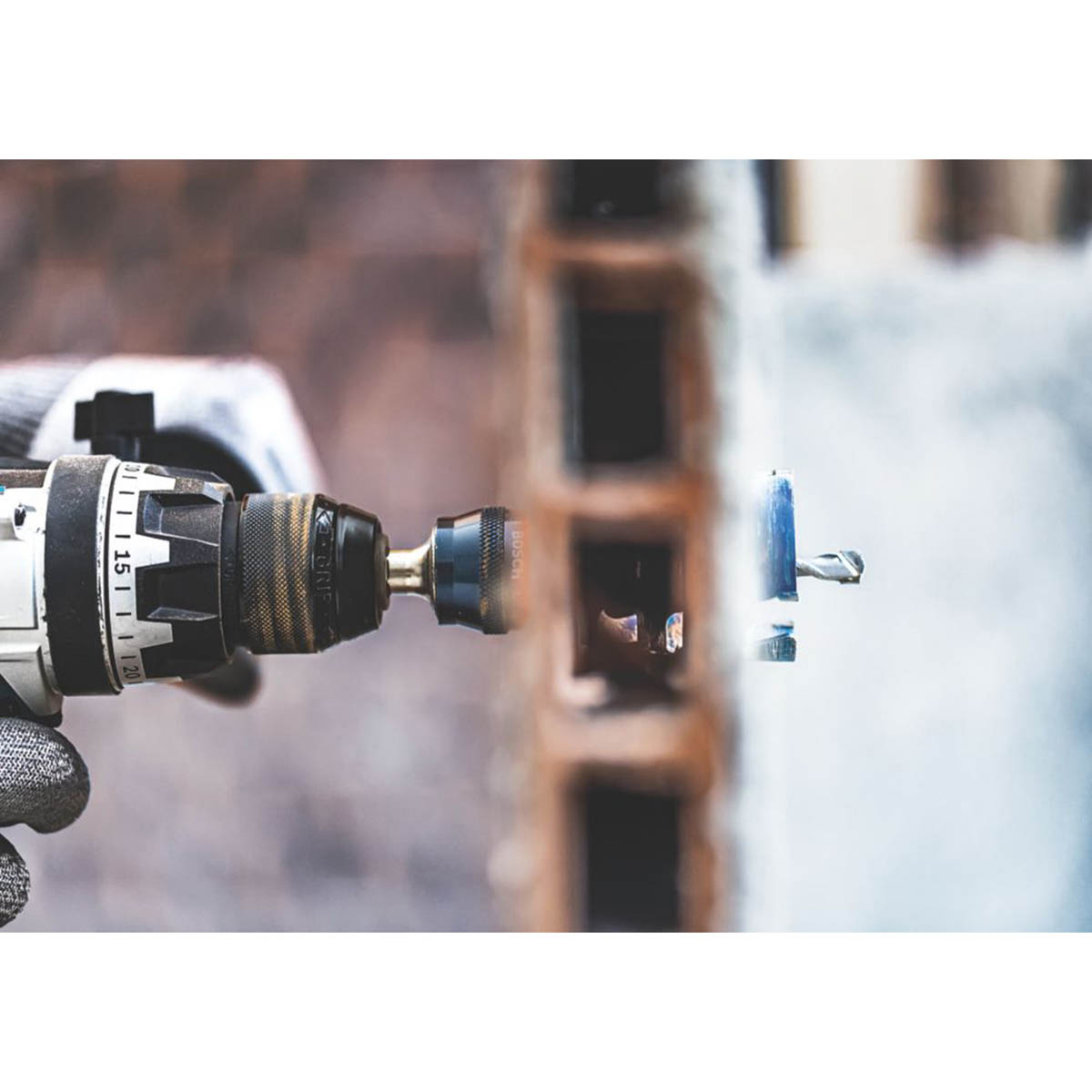 Bosch Expert Holesaw Drill Bit Multi-Material Carbide Technology Durable 121mm - Image 3