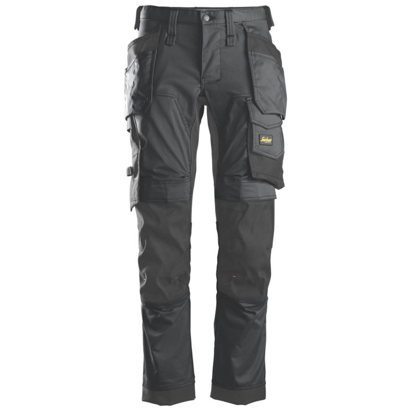 Snickers 6241 Work Trousers Steel Grey 44" W 30" L - Image 1
