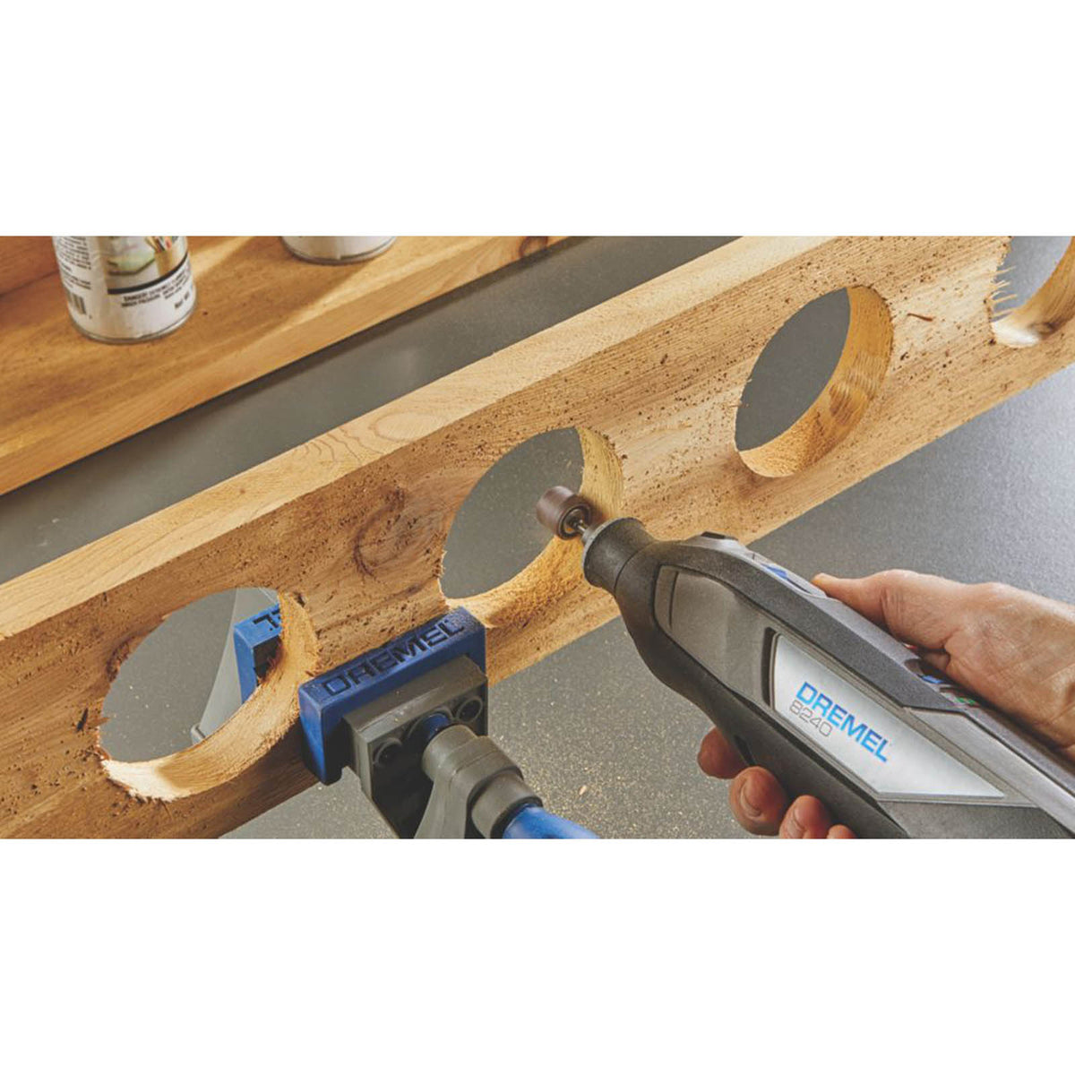 Dremel F0138240JB 12V 1 x 2.0Ah Li-Ion Cordless Multi-Tool with Accessories 6 Piece Set - Image 5