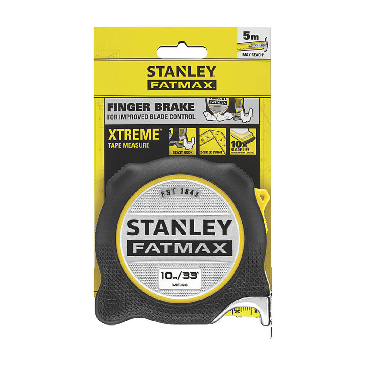 Stanley FatMax Xtreme 10m Tape Measure - Image 7