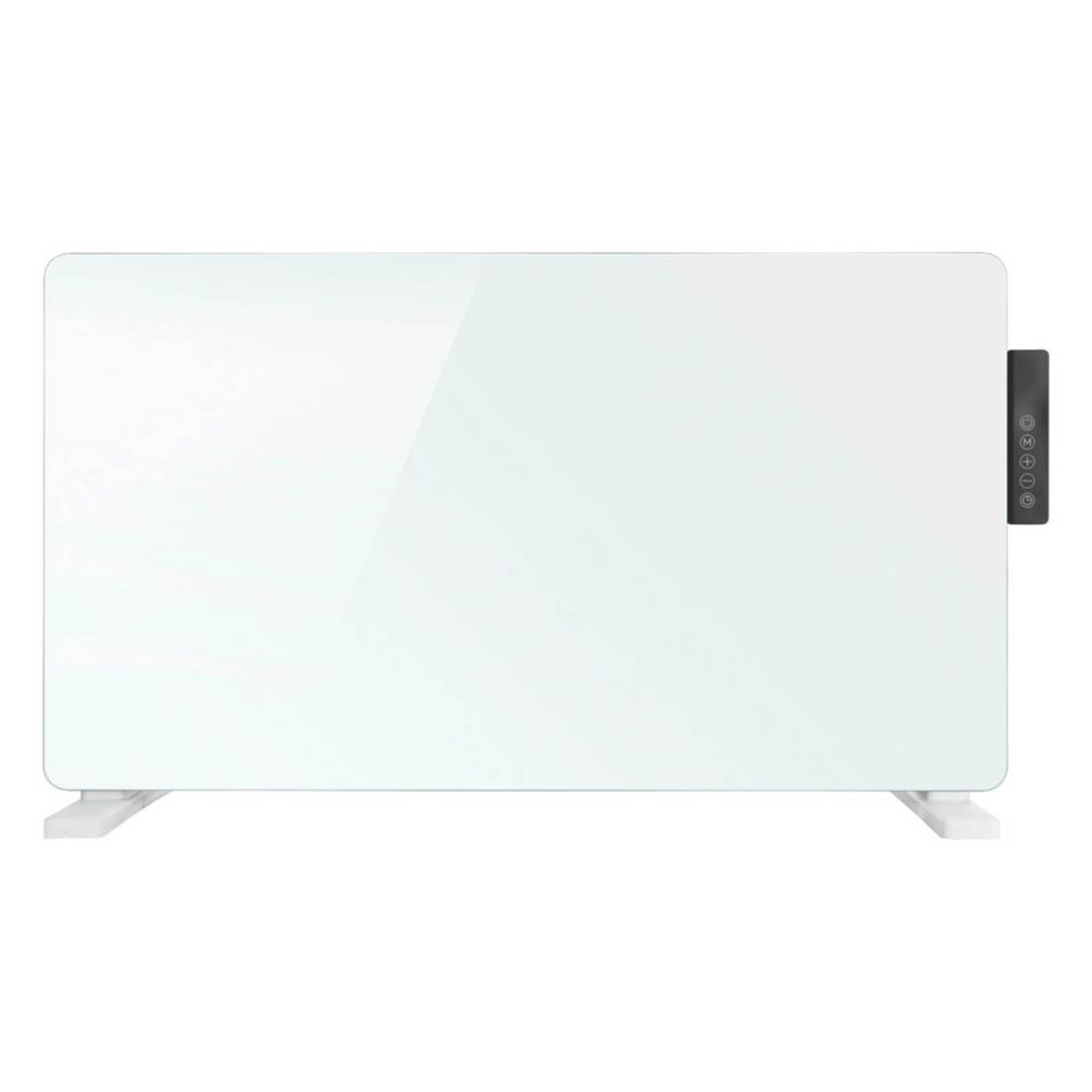 TCP Convector Panel Heater Electric Glass White Portable Modern 2000W 44 x78.3cm - Image 1