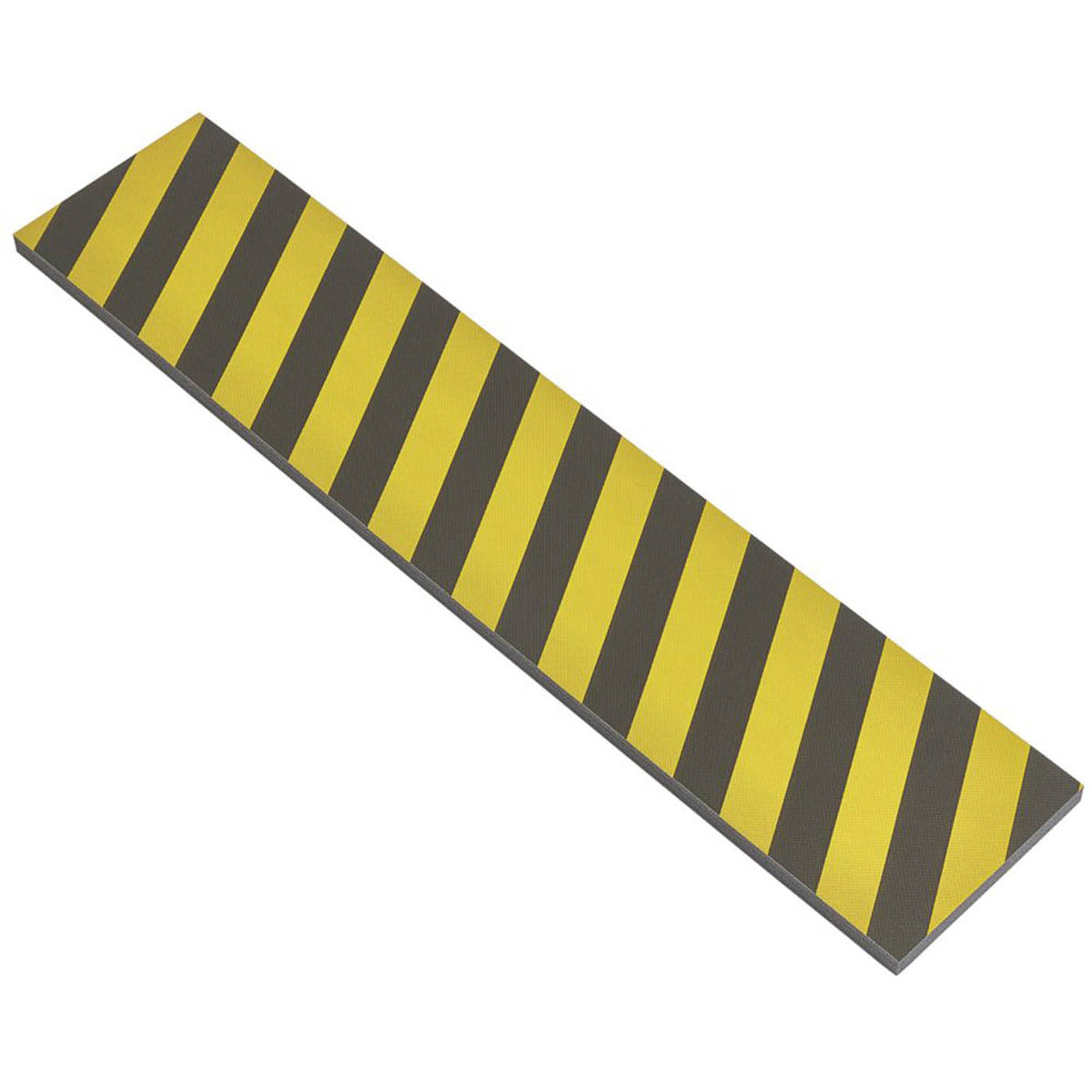 Mottez Protective Foam Strip Black Yellow Washable Shock Resistant 1200 x 250mm - Image 2