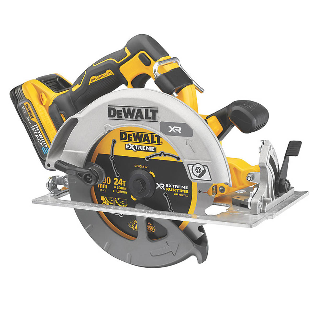 DeWalt Circular Saw Cordless 18V Li-Ion DCS573H2T-GB Brushless Body Only - Image 1
