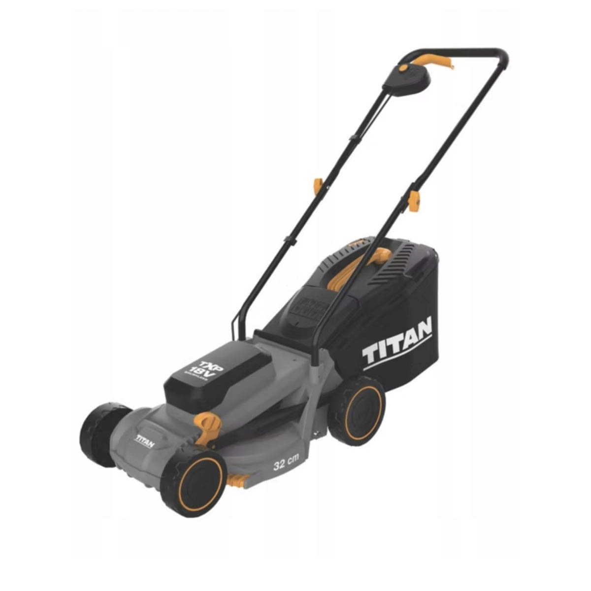 Titan Rotary Lawn Mower TTI1142LWM Cordless Height Adjustment 18V 32cm - Image 2