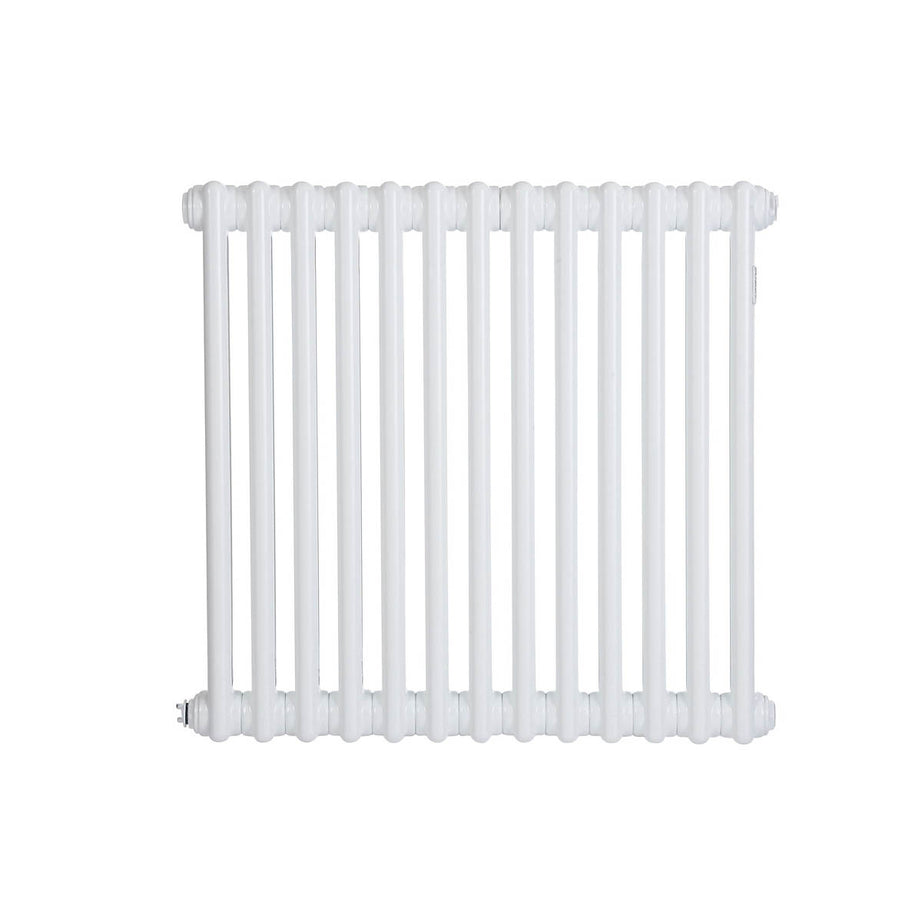 Acova 3 Column Radiator White Steel Horizontal Traditional (H)60x(W)62.8cm - Image 1