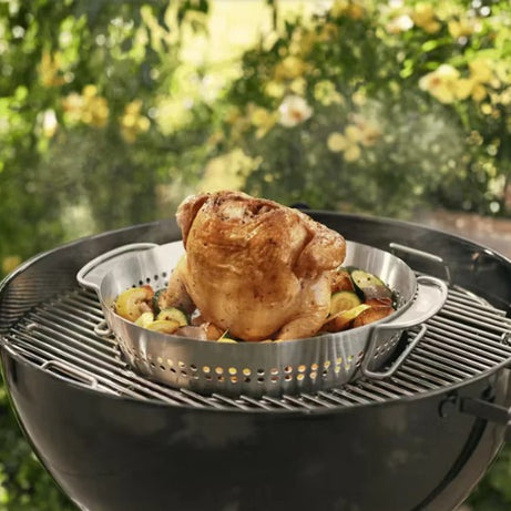 Weber Poultry Roaster Gourmet Barbecue System (GBS) BBQ (W)40.5cm - Image 1