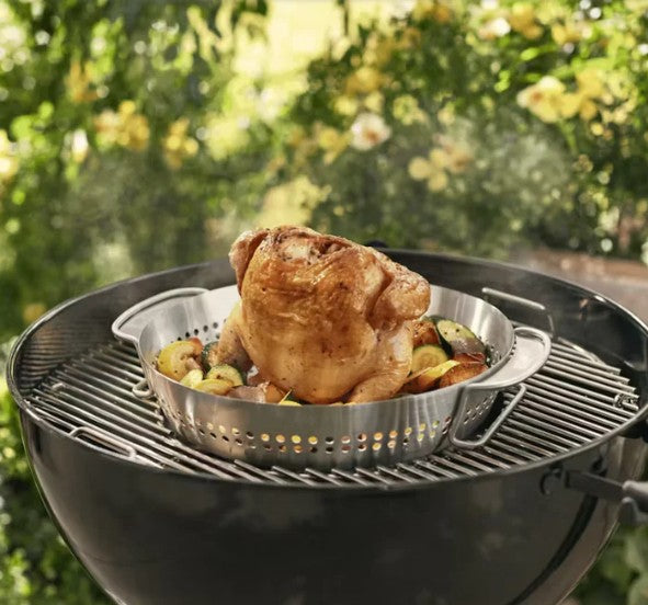 Weber Poultry Roaster Gourmet Barbecue System (GBS) BBQ (W)40.5cm - Image 1