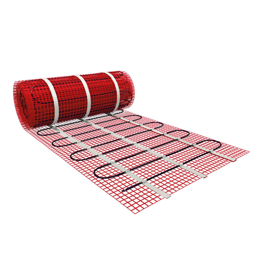 Klima Underfloor Heating Mat 2.5m² Thermostatic Electric Indoor 375W 5m - Image 1