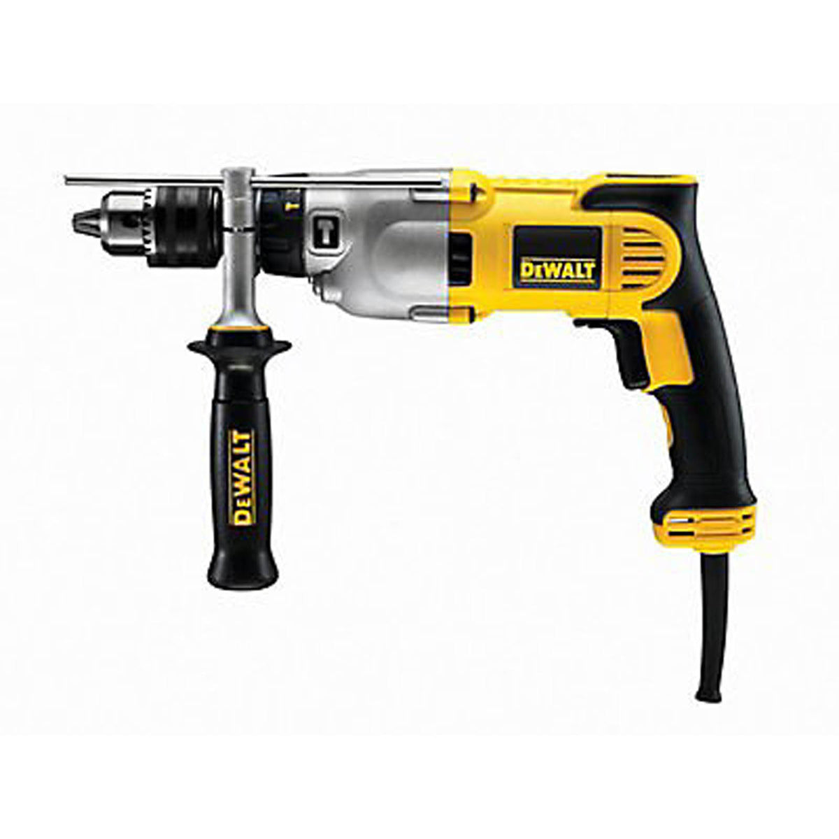 DeWalt Percussion Drill Electric 110V D21570K-LX Soft Grip Heavy Duty 1300W - Image 1