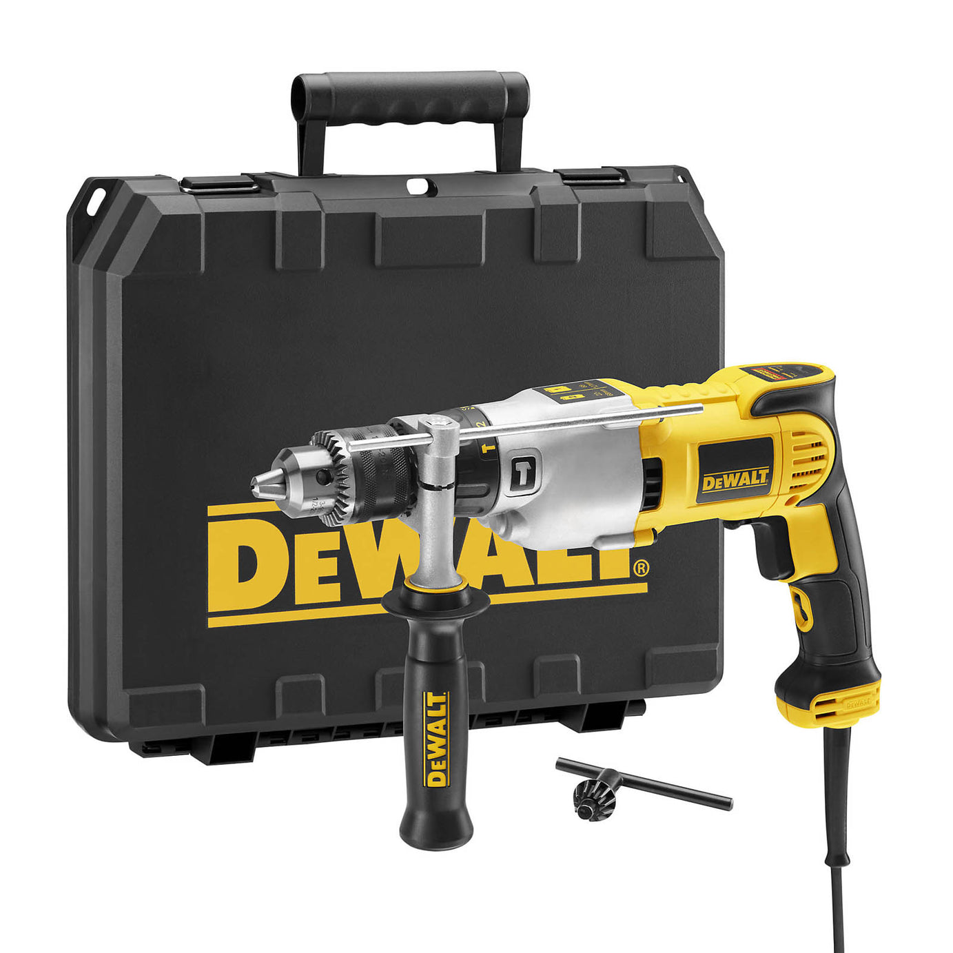 DeWalt Percussion Drill Electric 110V D21570K-LX Soft Grip Heavy Duty 1300W - Image 6