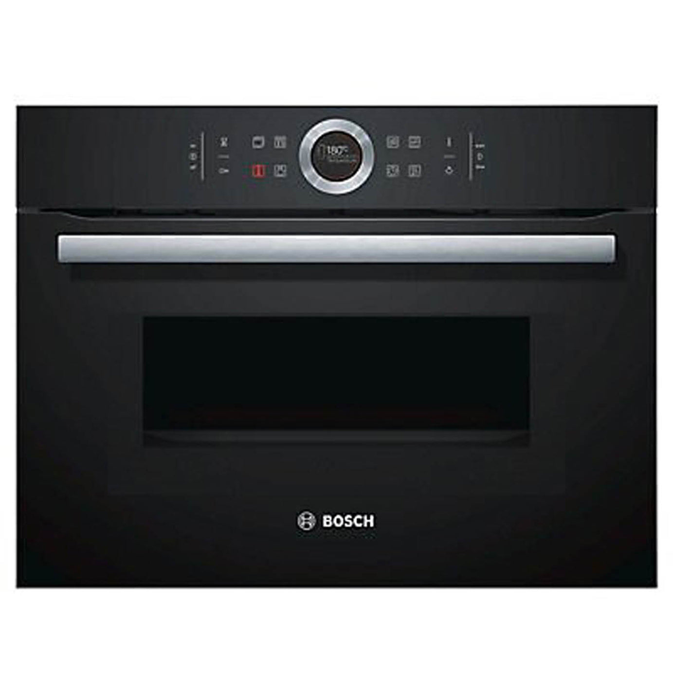 Bosch Oven With Microwave 45L Built-in CMG633BB1B Black Compact Integrated - Image 1