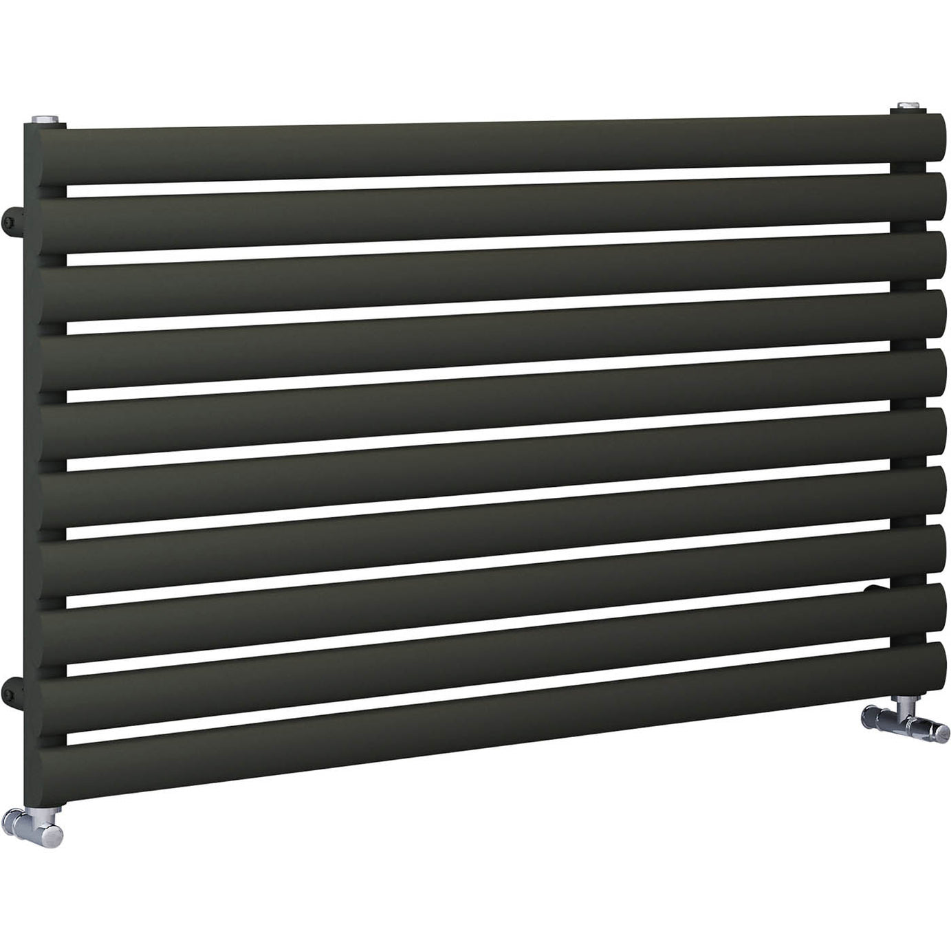 Blyss Designer Radiator Wickham Anthracite Horizontal 2189BTU (W)1000 x (H)600mm - Image 3
