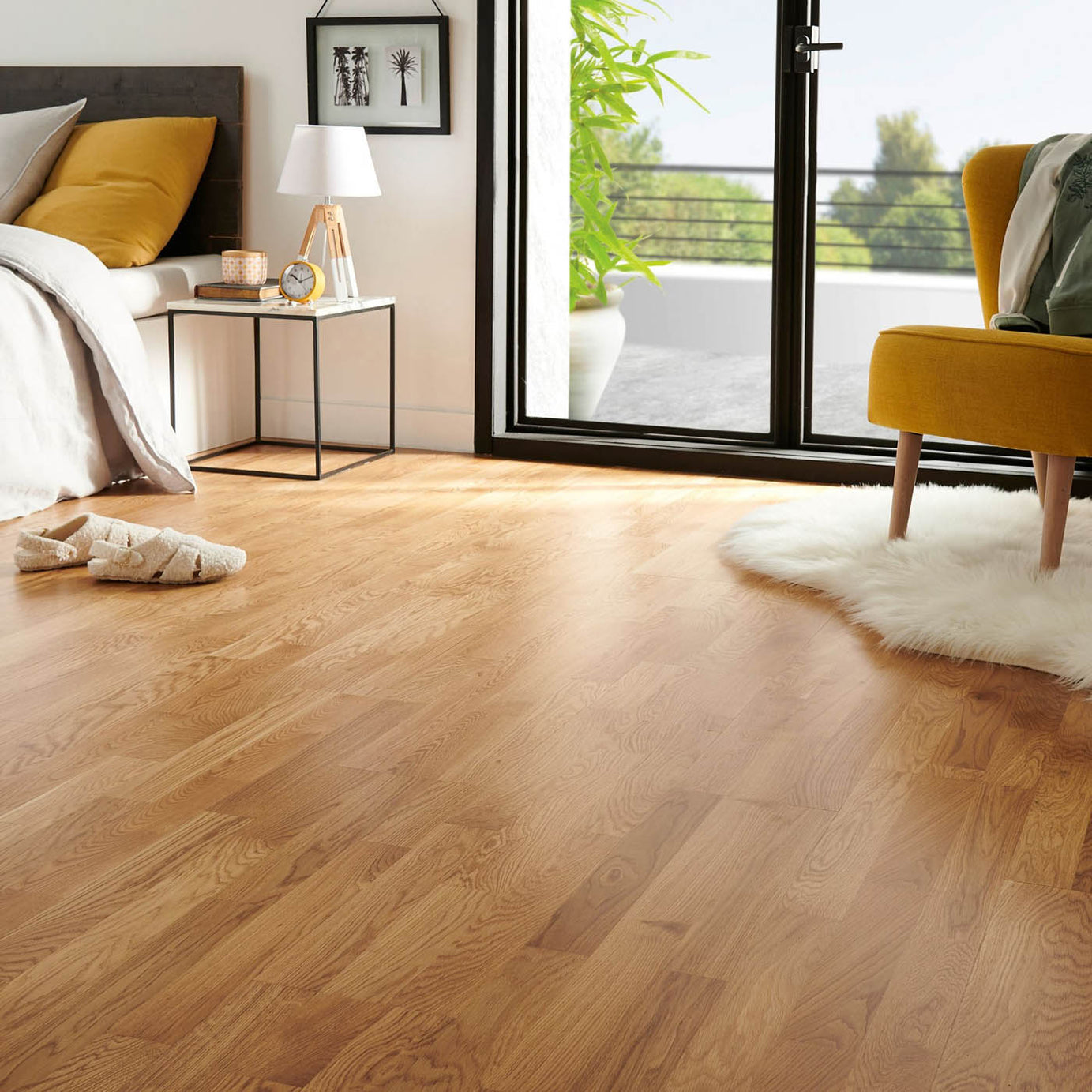 Elkins Oak Engineered Flooring Real Wood Top Layer Natural Finish 1.58m² - Image 8