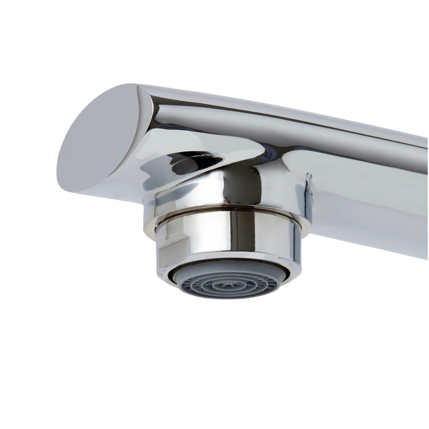 Kitchen Tap Top Single Lever Mixer Tap Swivel Spout Chrome Built-in Aerator - Image 2