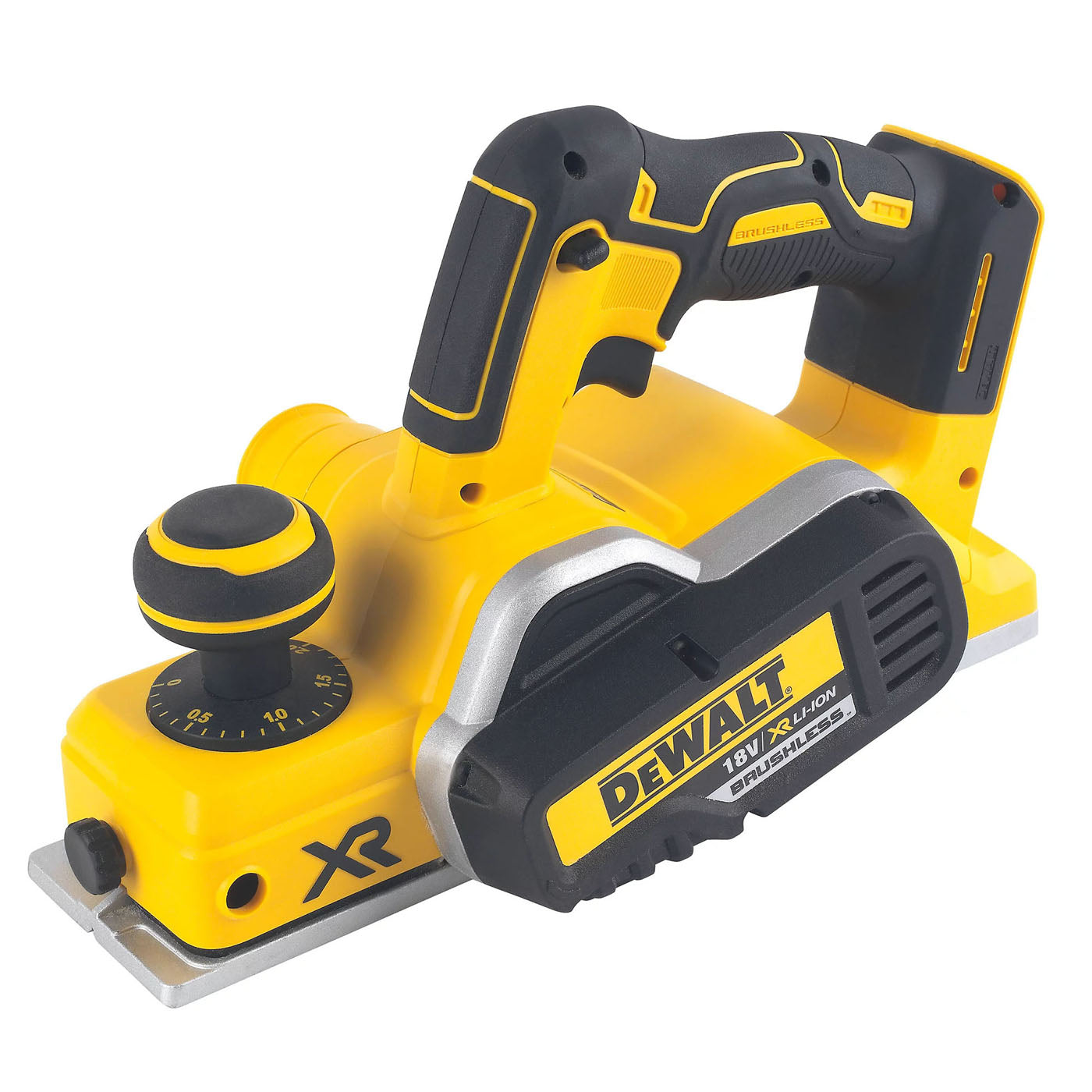 Cordless Planer DCP580N-XJ 18V  Brushless Soft Grip Side Handle 82mm Body Only - Image 2