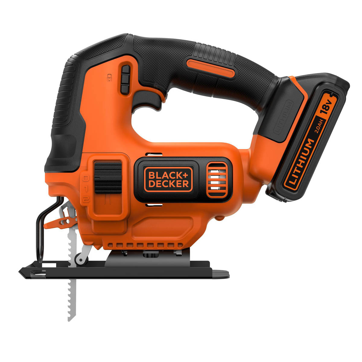 Black And Decker Jigsaw Cordless 18V Li-Ion BDCJS18N-XJ Compact Body Only - Image 2