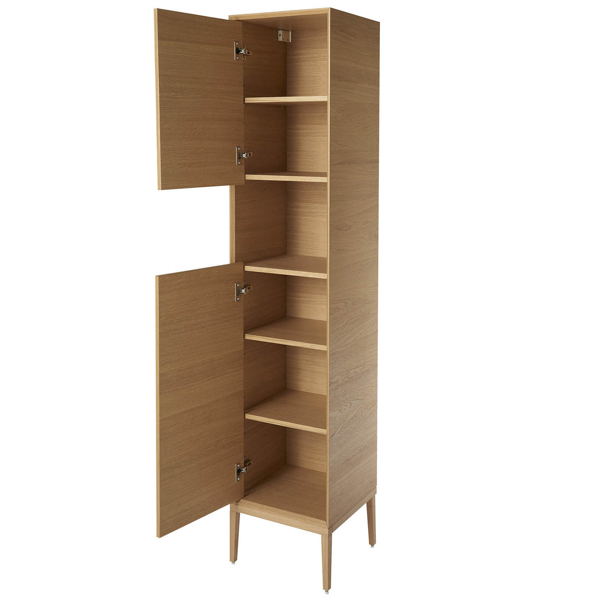 GoodHome Avela Tall Matt Oak effect Bathroom Single Cabinet (H)170cm (W)40cm - Image 10