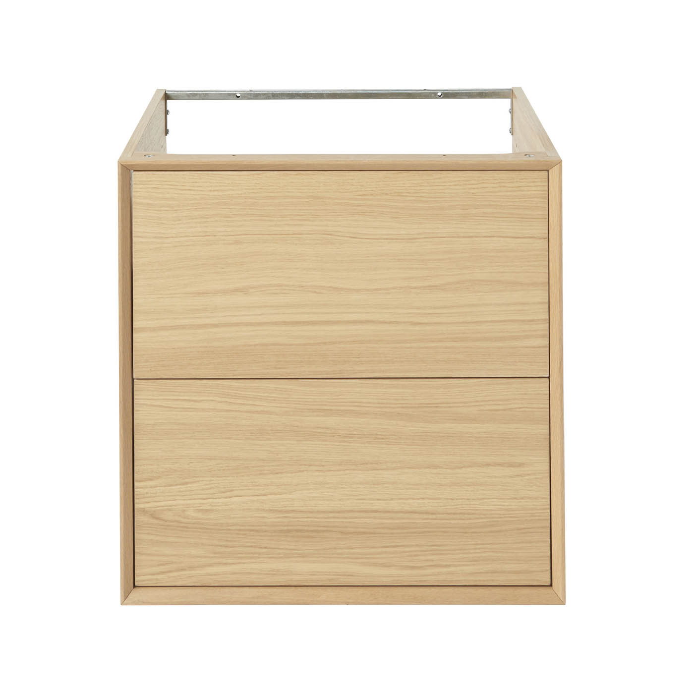 Avela Bathroom Vanity unit Wall-Mounted Matt Oak Effect Modern (H)600 (W)600mm - Image 2