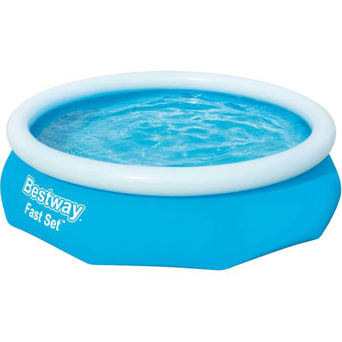 Bestway Swimming Pool Set Inflatable with Pump 3.05m x 0.76m Blue Paddling - Image 5