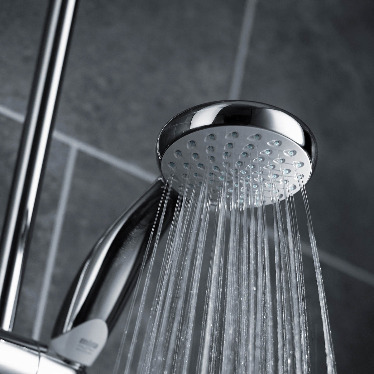 Mira Mixer Shower Dual Pumped 9.8kW White 4 Spray Pattern Bathroom Round Head - Image 10