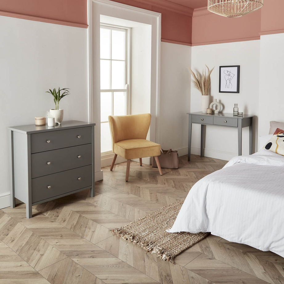 Occasional Chair Yellow Velvet Effect Modern (H)830mm (W)650mm (D)71.5mm - Image 5