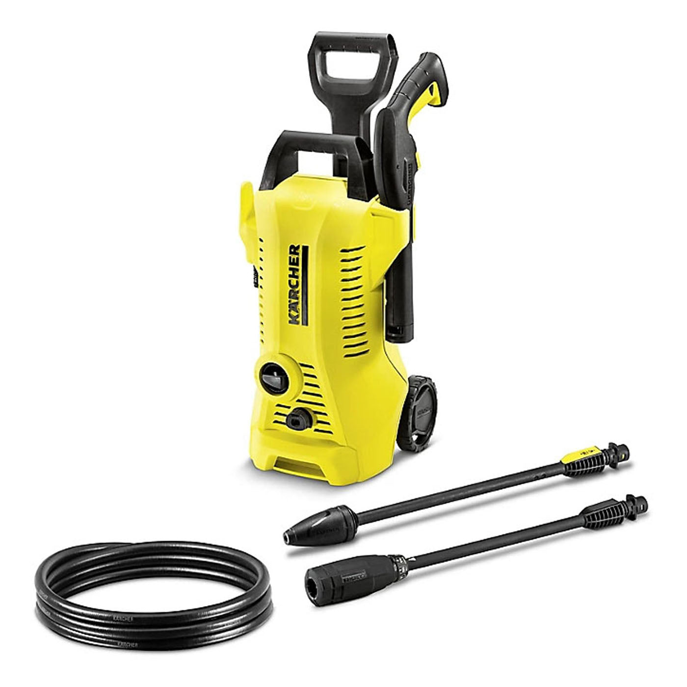 Karcher K2 Pressure Washer Corded Electric Portable Garden Patio 110bar 1400W - Image 1