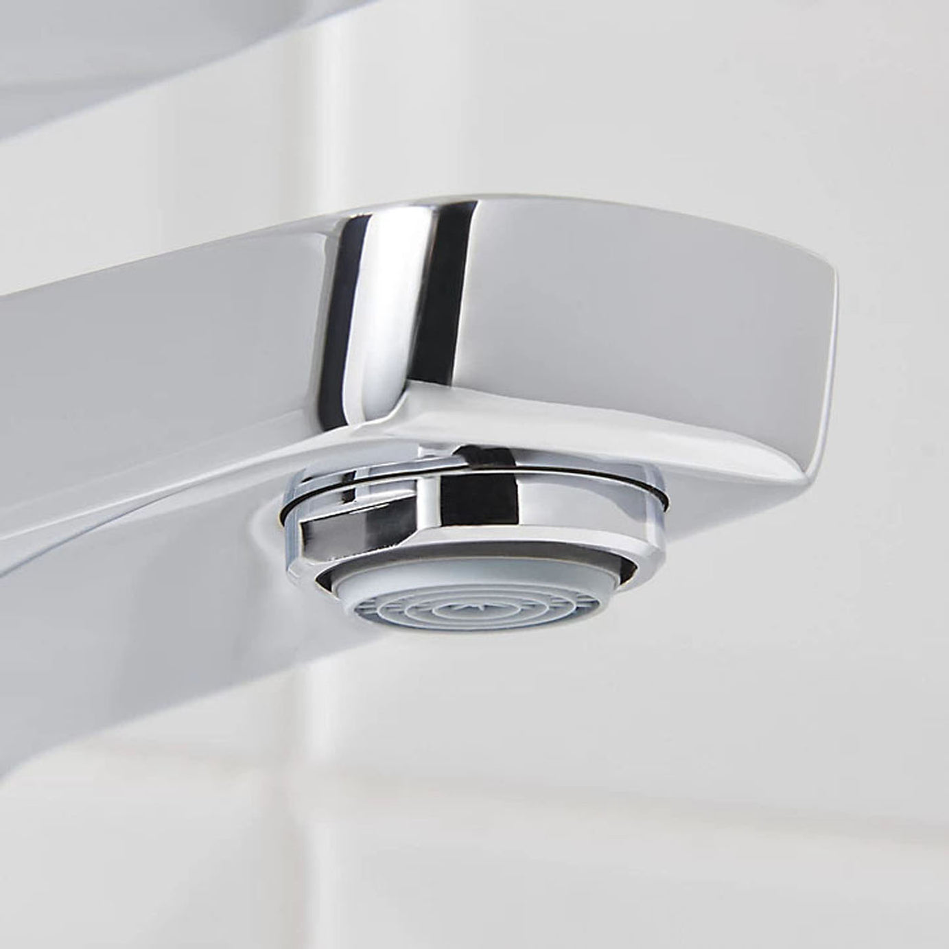 Bathroom Basin Tap Mixer Single Lever Ceramic Cartridge Waste Modern Faucet - Image 4