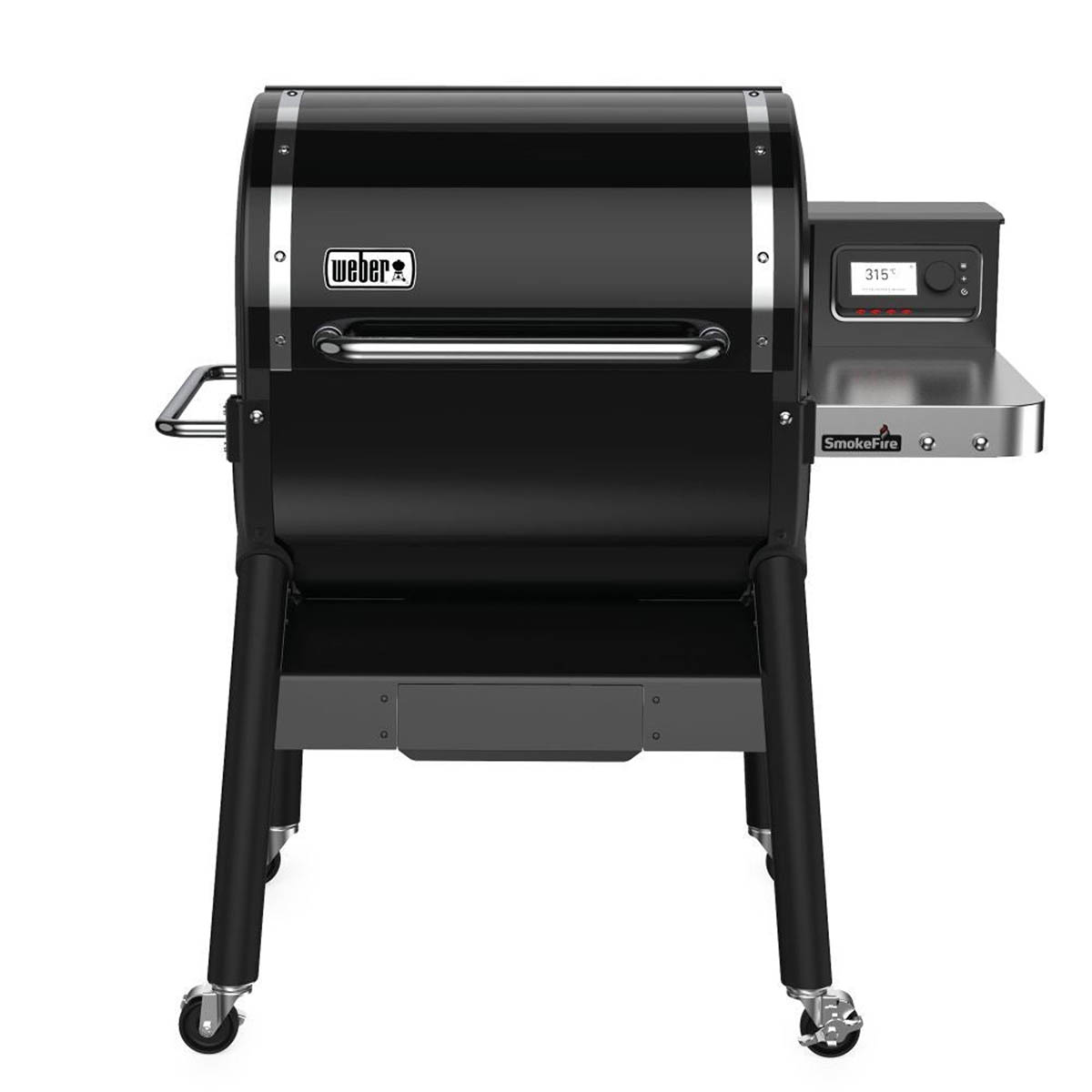 Weber Barbecue BBQ SmokeFire EX4 Wood Pellet Grill Wheeled Portable Night Light - Image 1