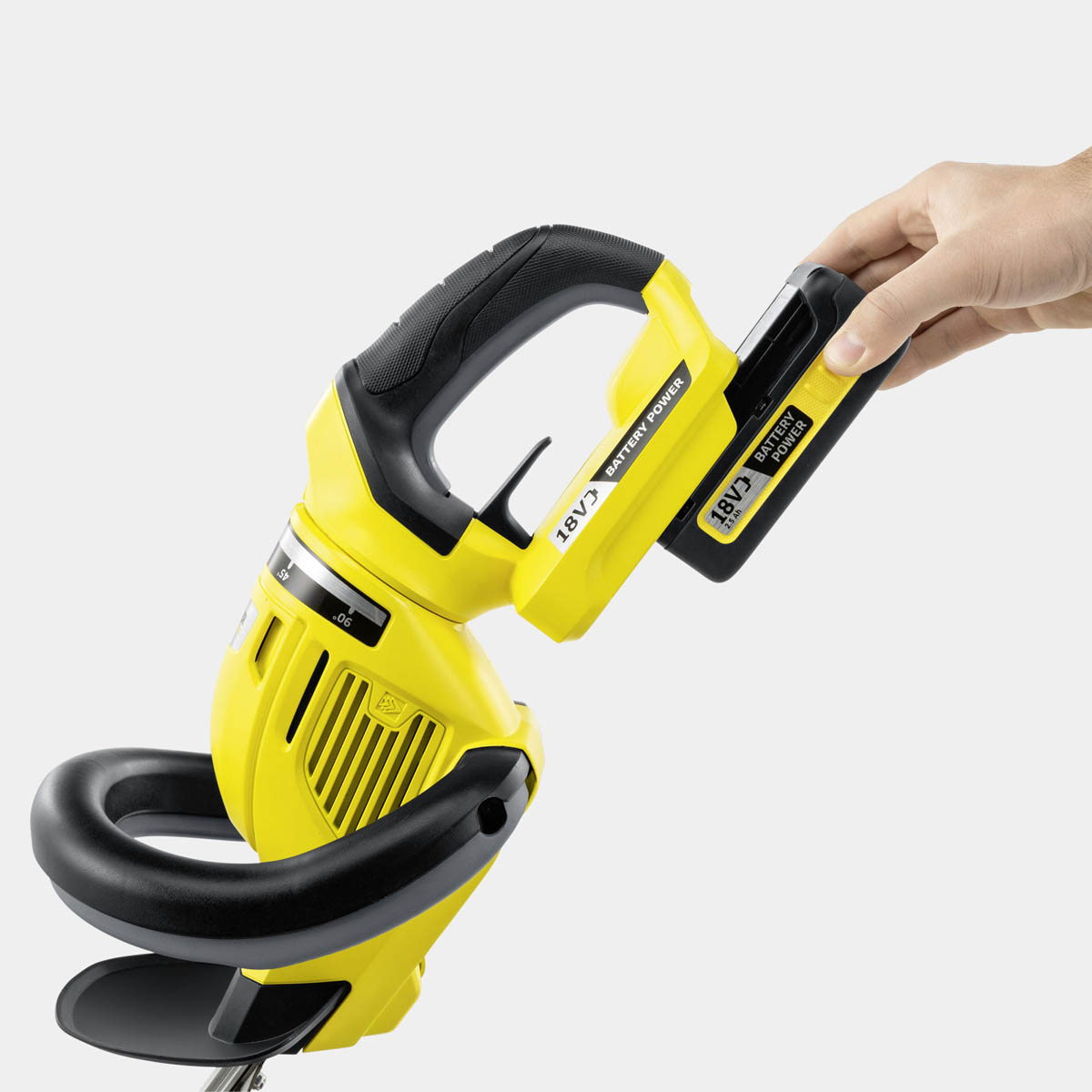 Karcher Hedge Trimmer Cordless 18V 2.5Ah Li-Ion 14442420 Pruner Cutter 50cm - Image 4