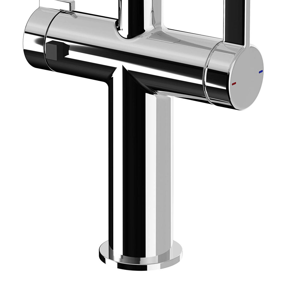Filter Kitchen Sink Tap Mixer Chrome Single Lever Ceramic Cartridge Faucet - Image 7