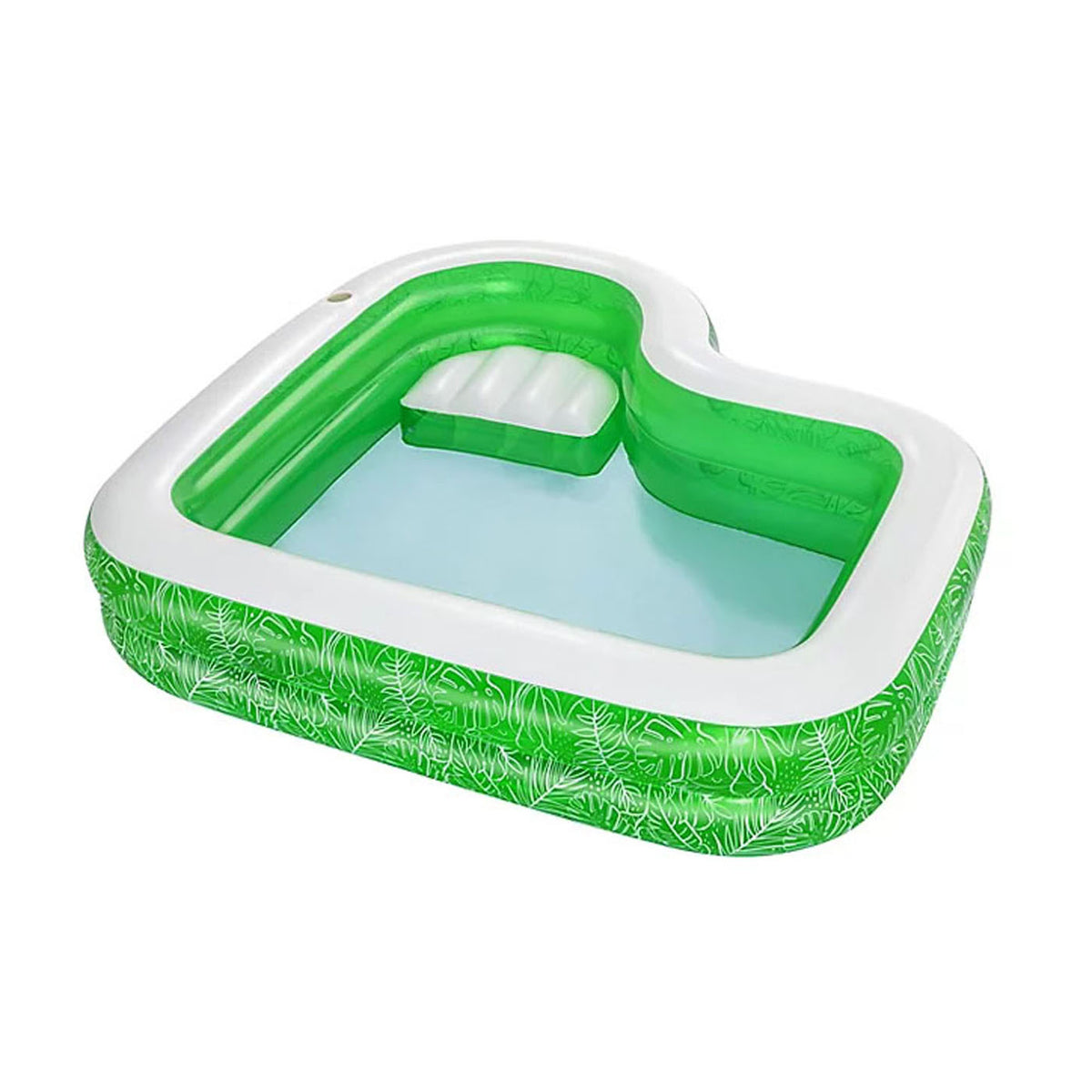 Bestway Swimming Pool Family Paddling Inflatable Splash Outdoor Green 2.31x0.51m - Image 1