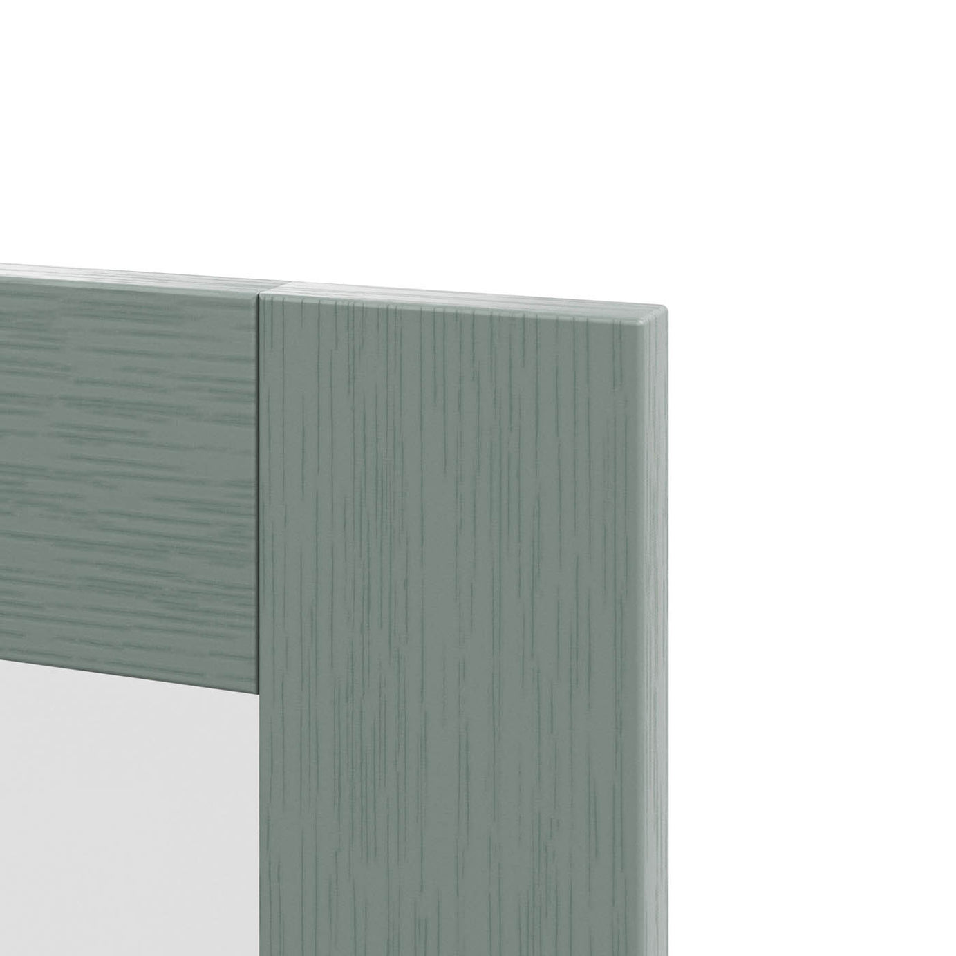 Kitchen Cabinet Door Alpinia Reed Green Wood Effect Shaker Glazed W50xH71.5cm - Image 5