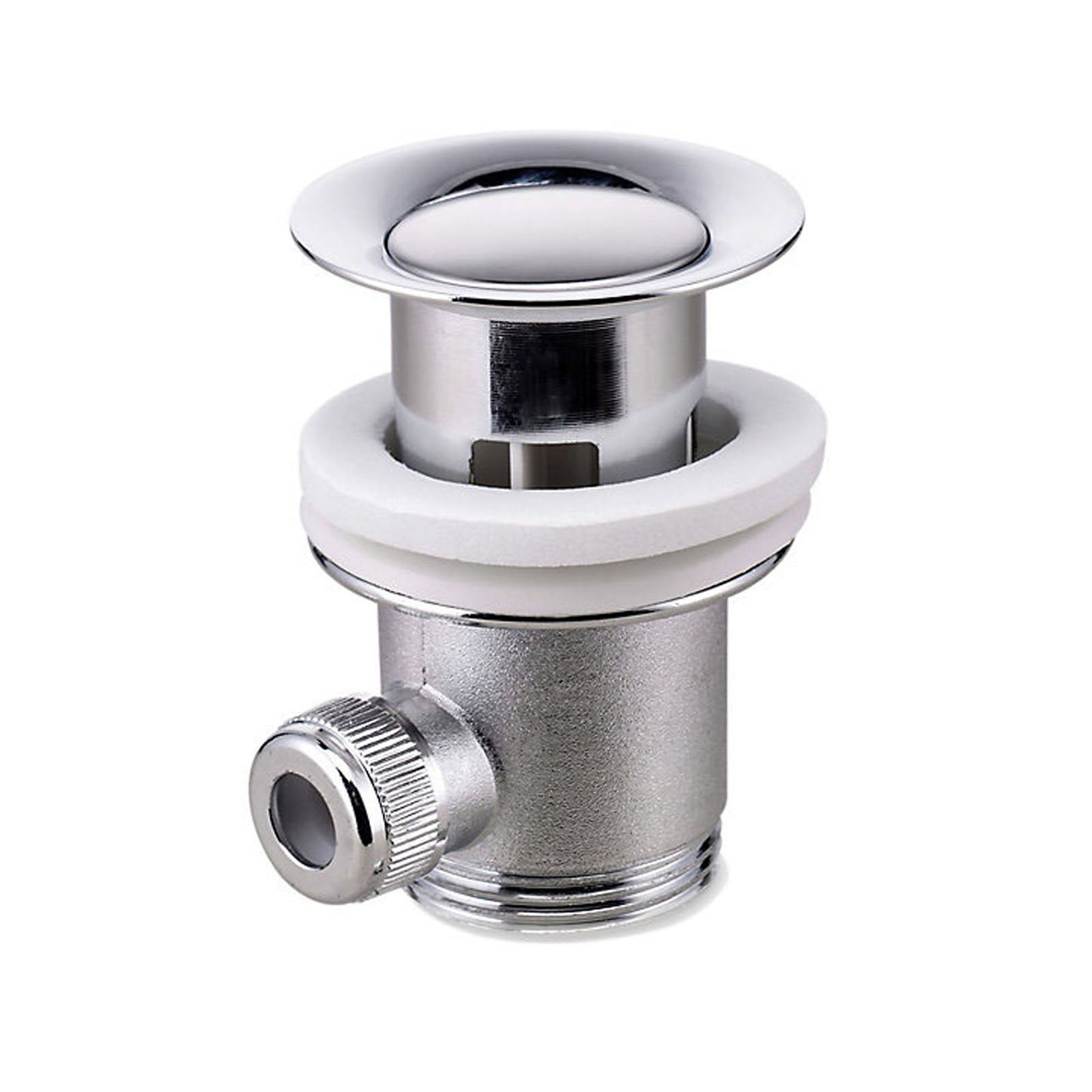 Bathroom Basin Tap Mono Mixer Chrome Single Lever Full Turn Brass Modern - Image 5