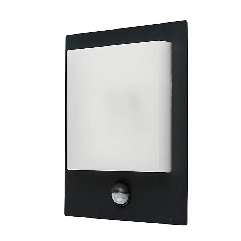 LED Outdoor Wall Light PIR Motion Sensor Security Lamp Garden Adjustable Time On - Image 1