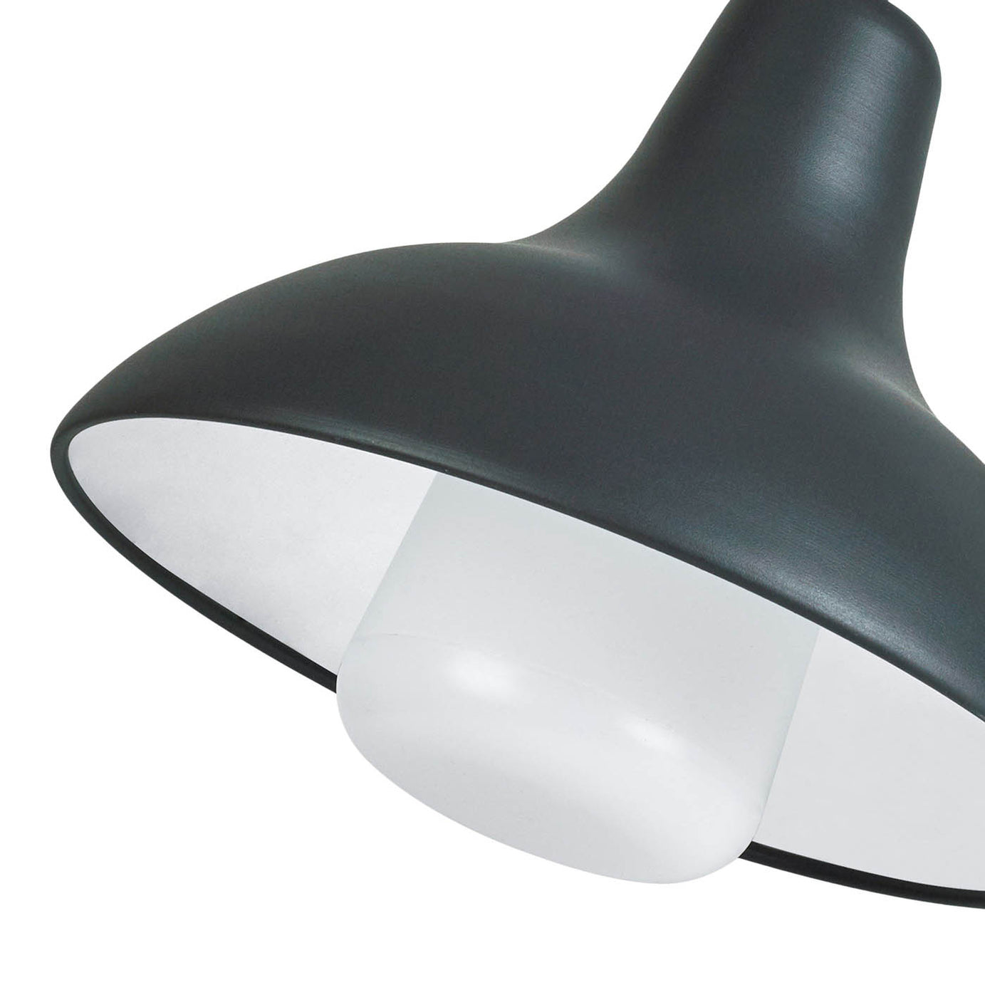 Outdoor Wall Light Ferdie Fixed Dark Grey Mains-Powered Patio Porch (Dia)28cm - Image 6