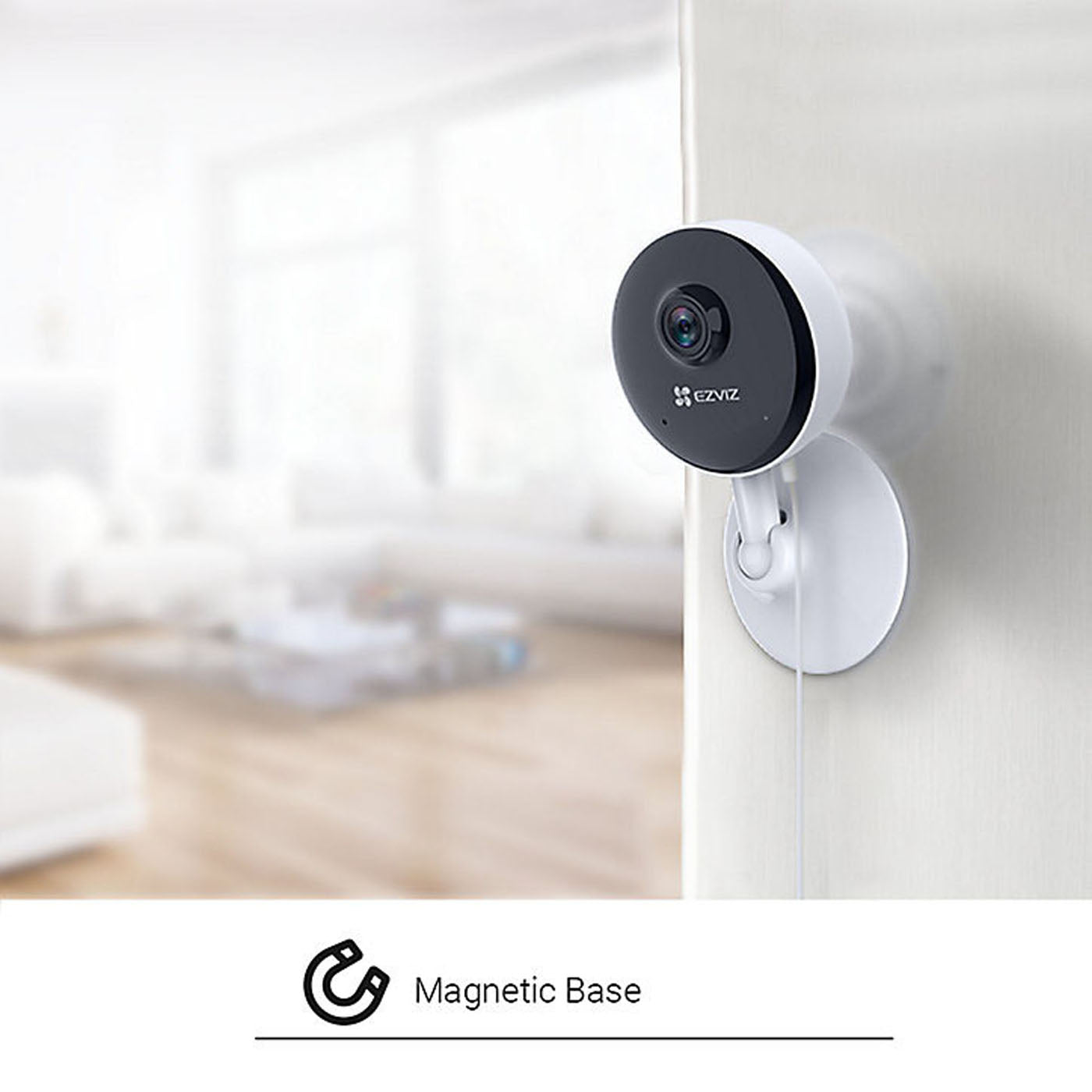 EZVIZ IP Camera 5V Swivel Wired Indoor Smart Wi-Fi Full HD Two Way Talk 1080p - Image 3