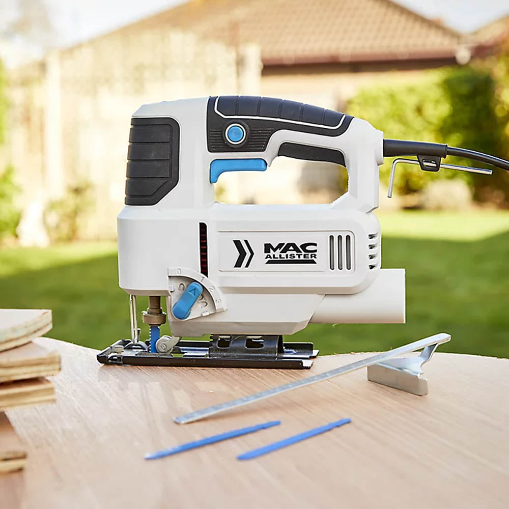 Electric Jigsaw 600W 240V Compact Cutting Soft Grip Steel Includes Plug 3000 Rpm - Image 2